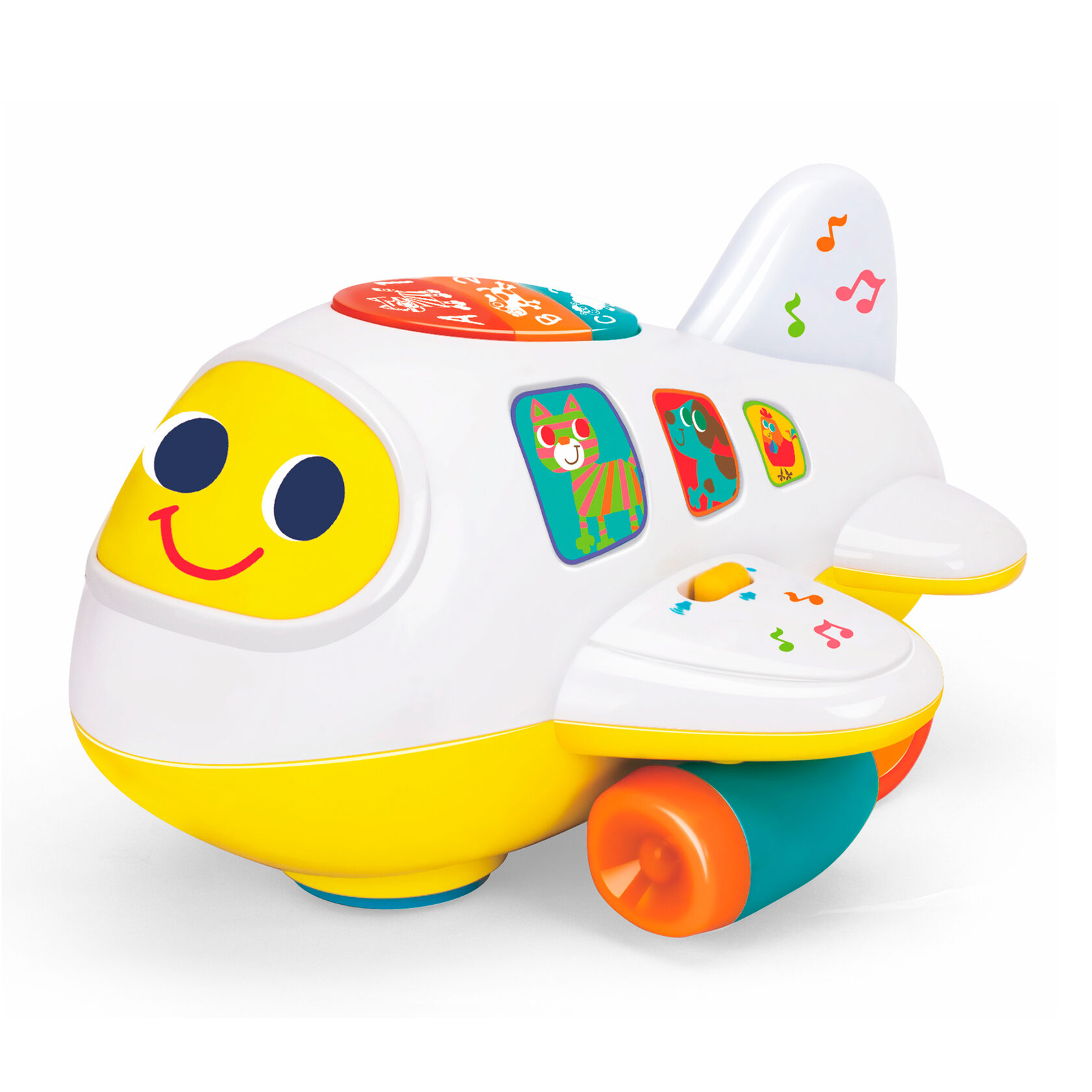 

Игрушка музыкальная Hola Toys Самолет , ездит и светится (6103)
