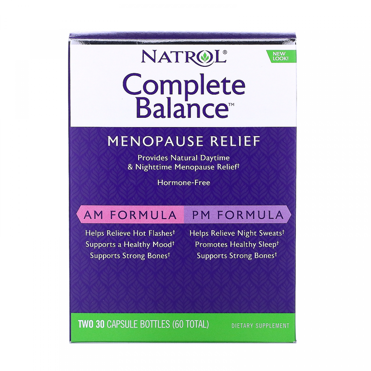 

Витамины во время менопаузы полный комплекс Natrol (Complete Balance for Menopause) 2 бутылки по 30 капсул