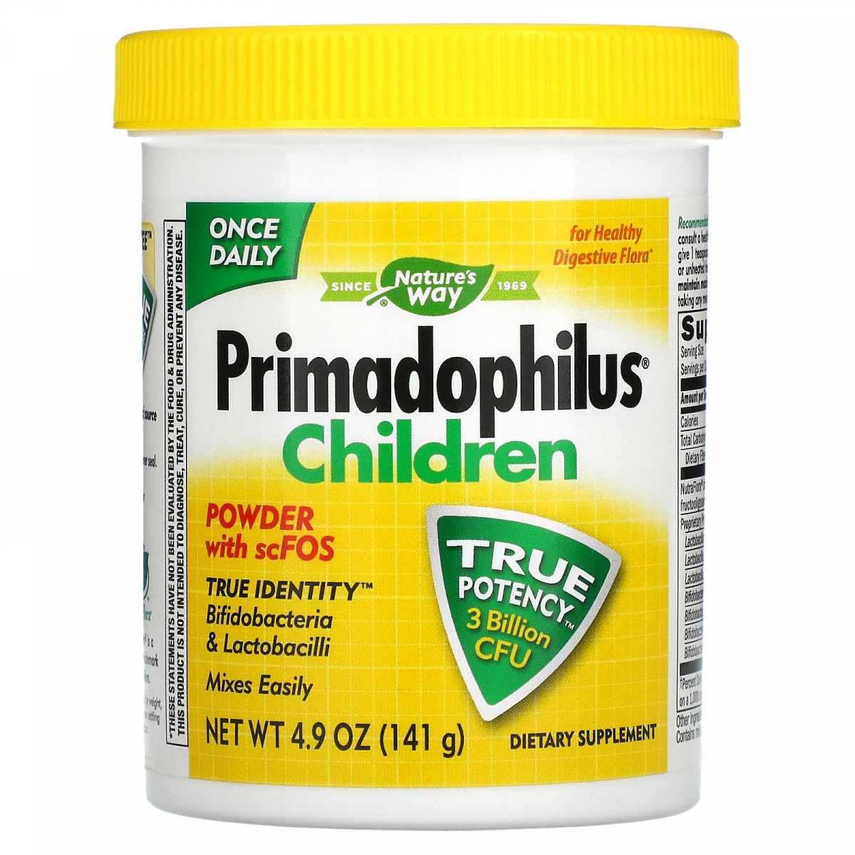 

Пробиотик для детей Nature's Way (Primadophilus Children) 3 млрд КОЕ 141 г
