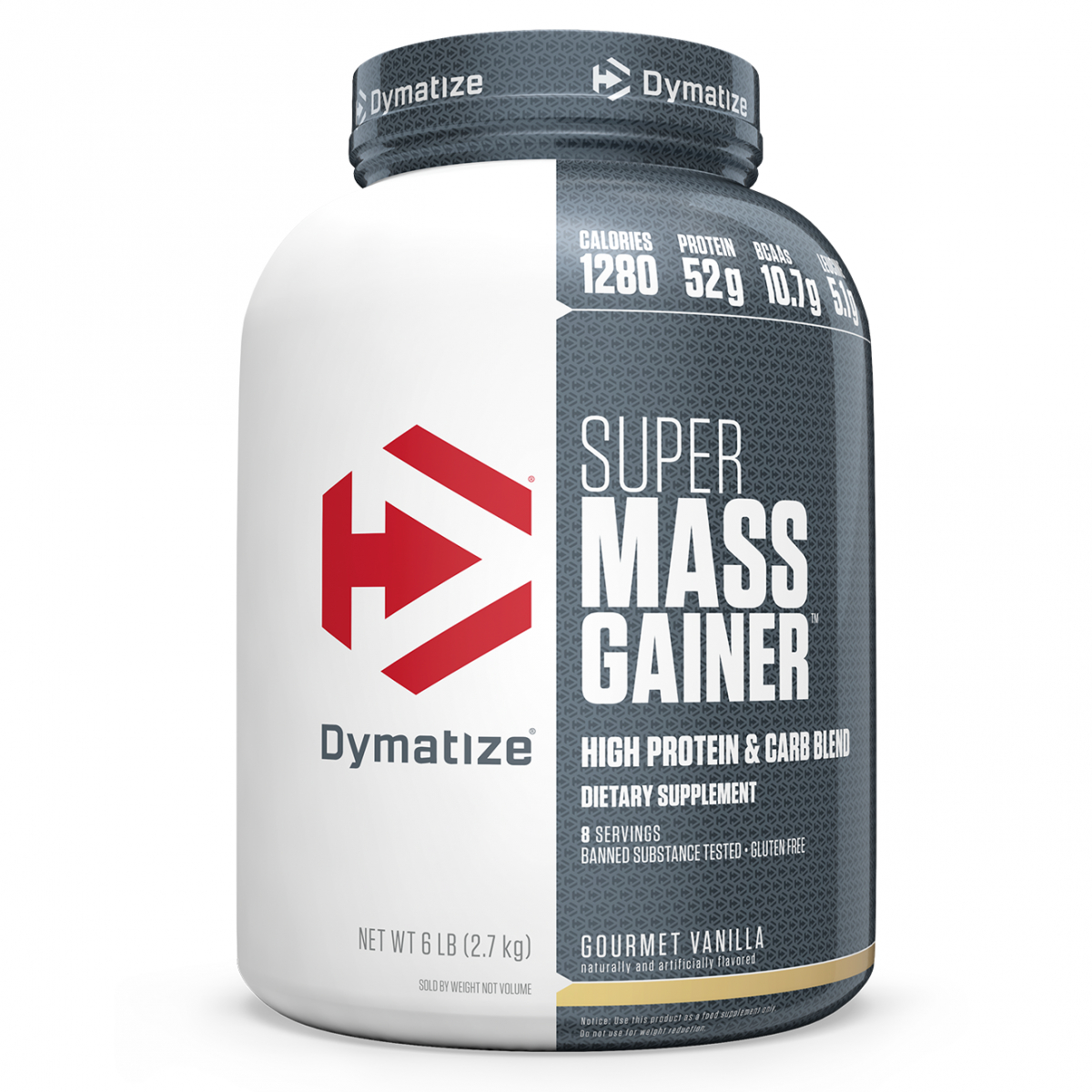 

Гейнер для массы, со вкусом ванили, Dymatize Nutrition, 2,7 кг