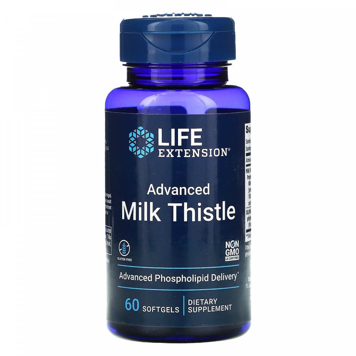 

Расторопша Life Extension (European Milk Thistle) 60 капсул