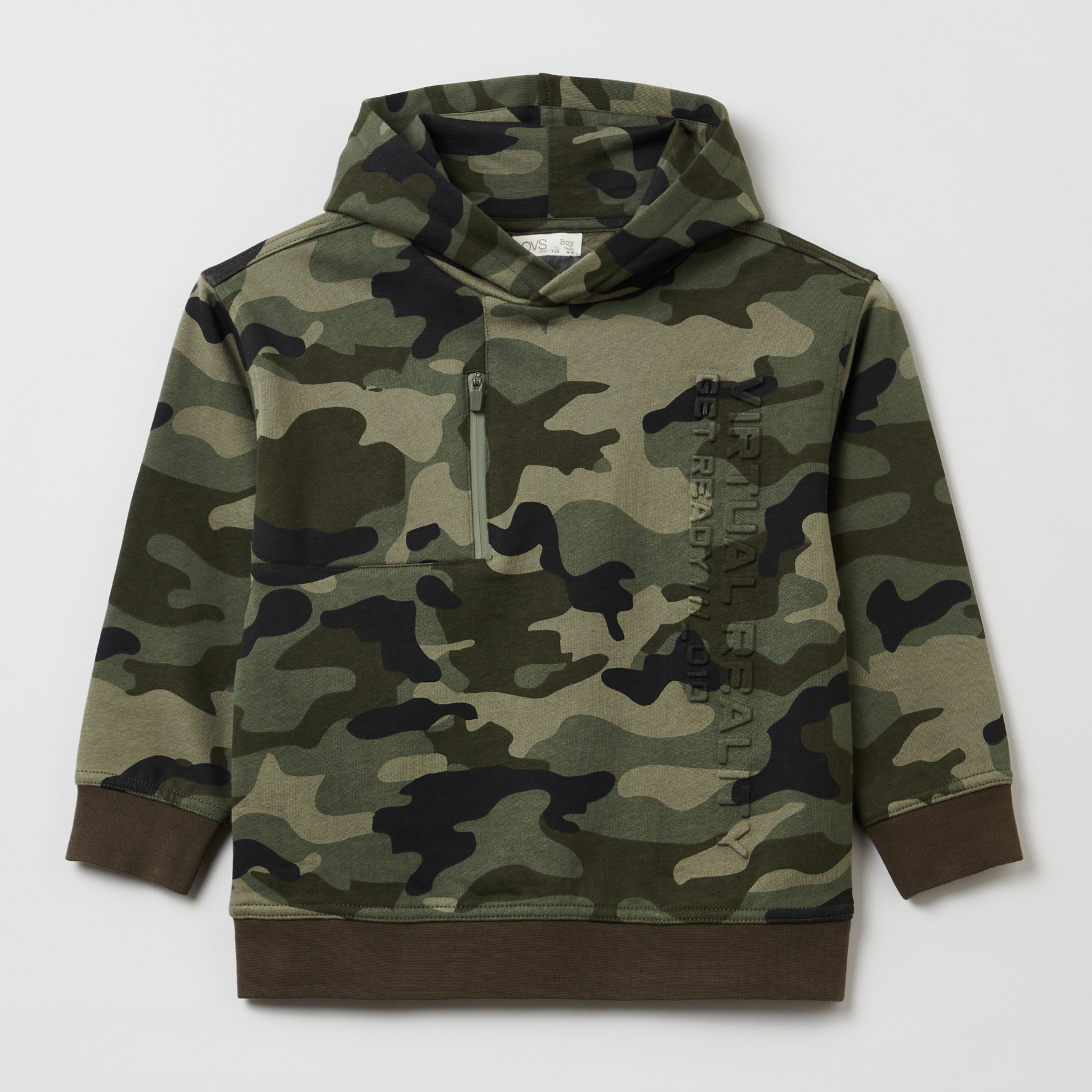 

Худи OVS 1312994-56 140 см Green