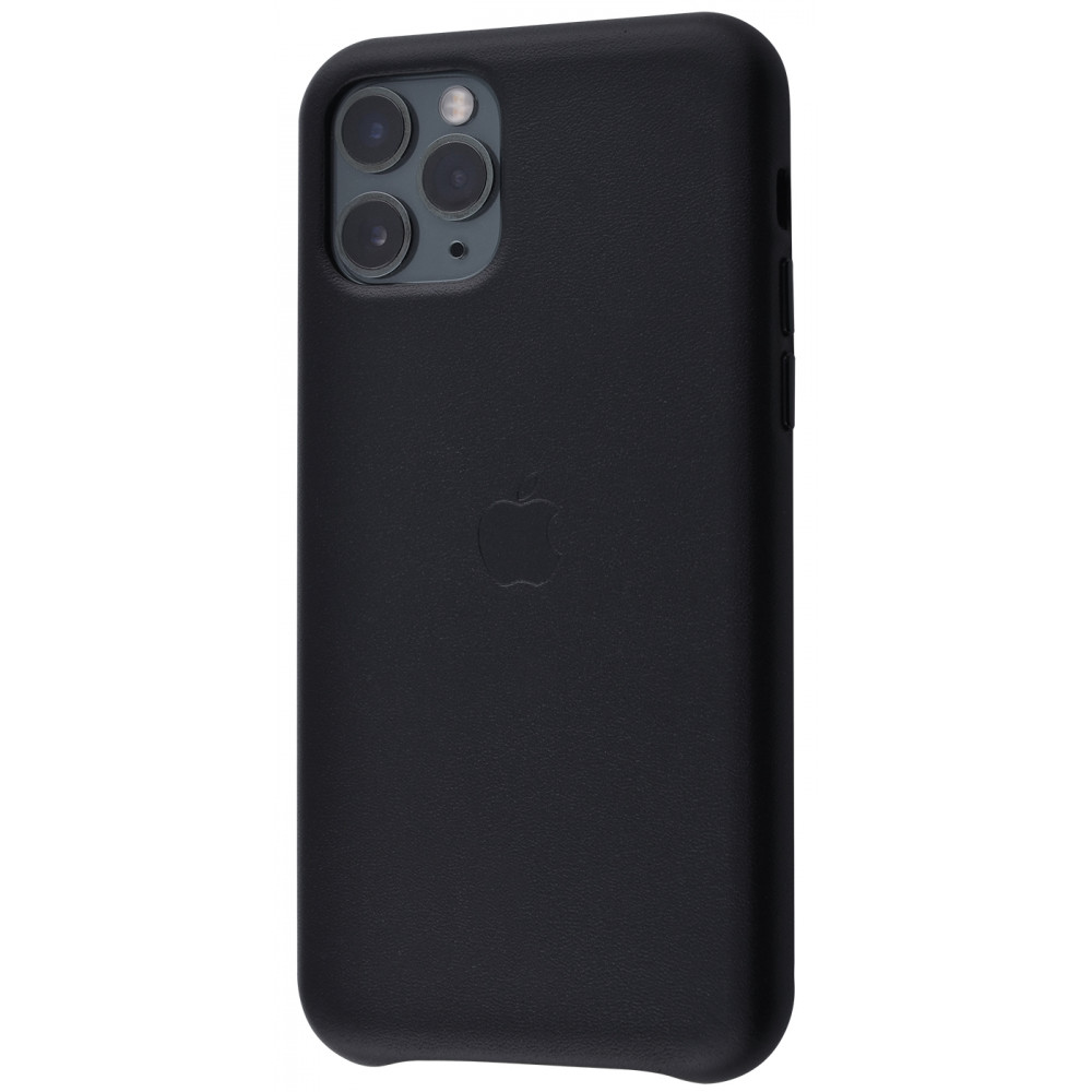 

Чехол-накладка PRC Leather Case iPhone 11 Pro Max black Черный