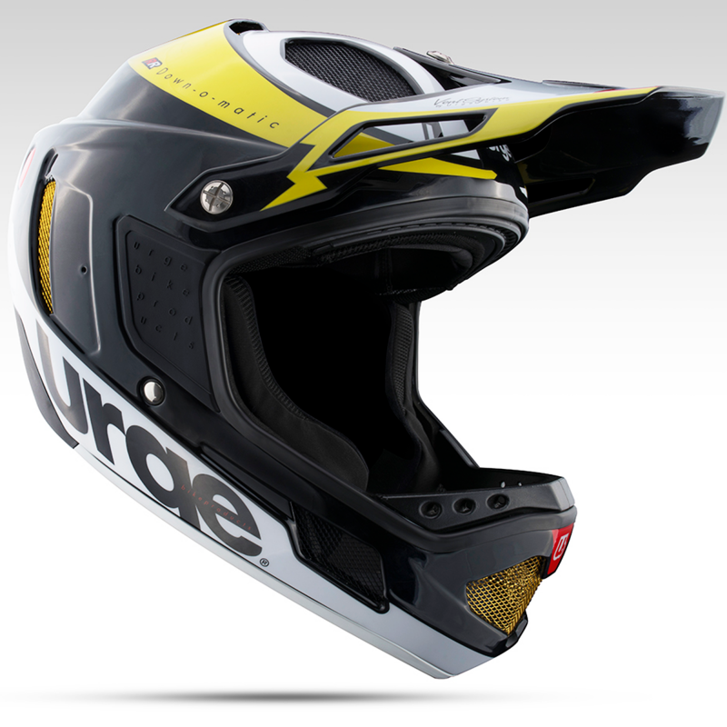 

Велошлем Urge Down-O-Matic L (59-60см) черно-желто-белый, код: HE2559EKYW-L