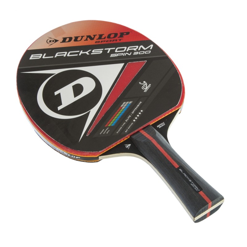 

Ракетка для настольного тенниса Dunlop Blackstorm Spin, код: MT-679200-S52