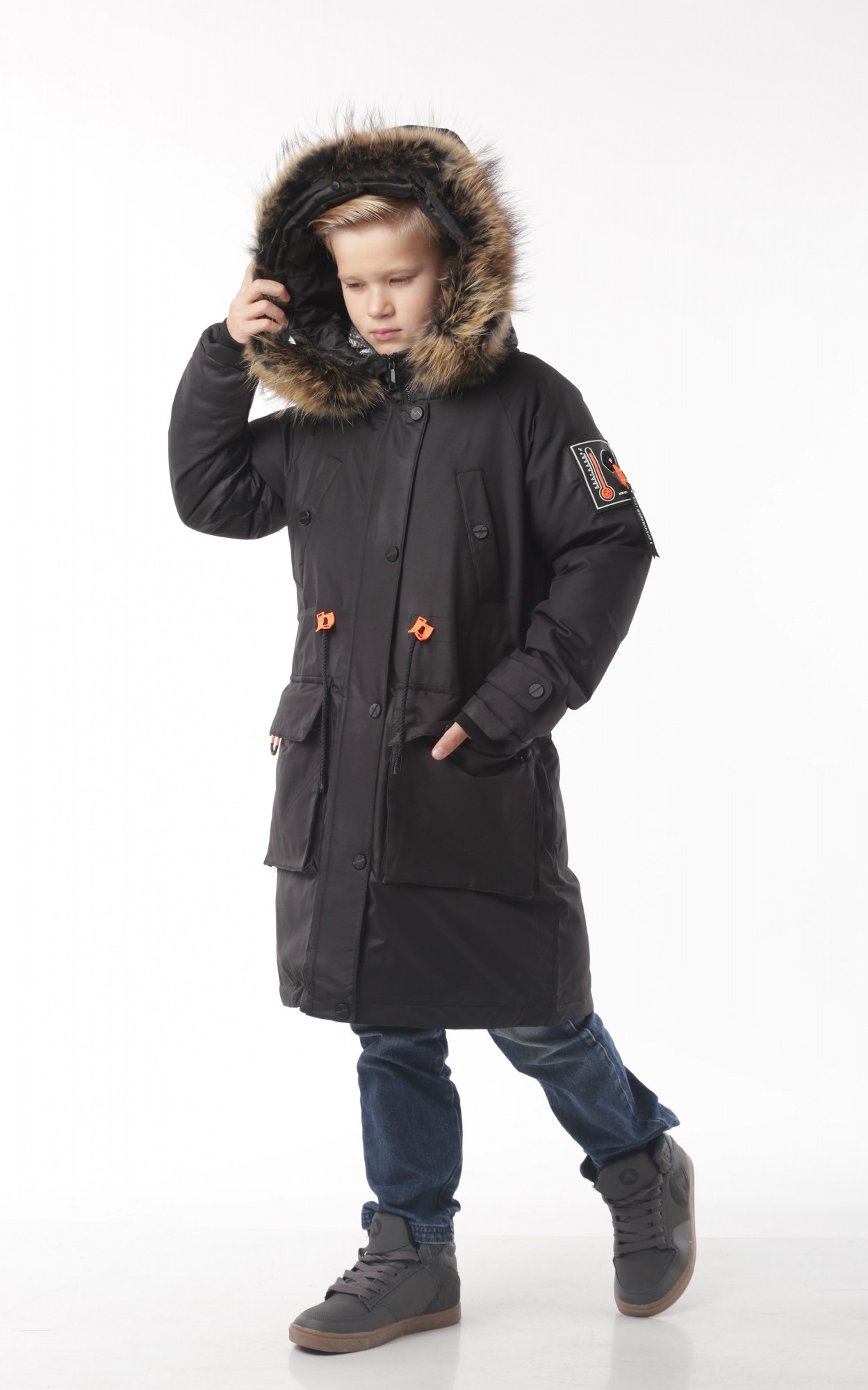 

Куртка LEVIN FORCE (H-6122) 140 см. черная