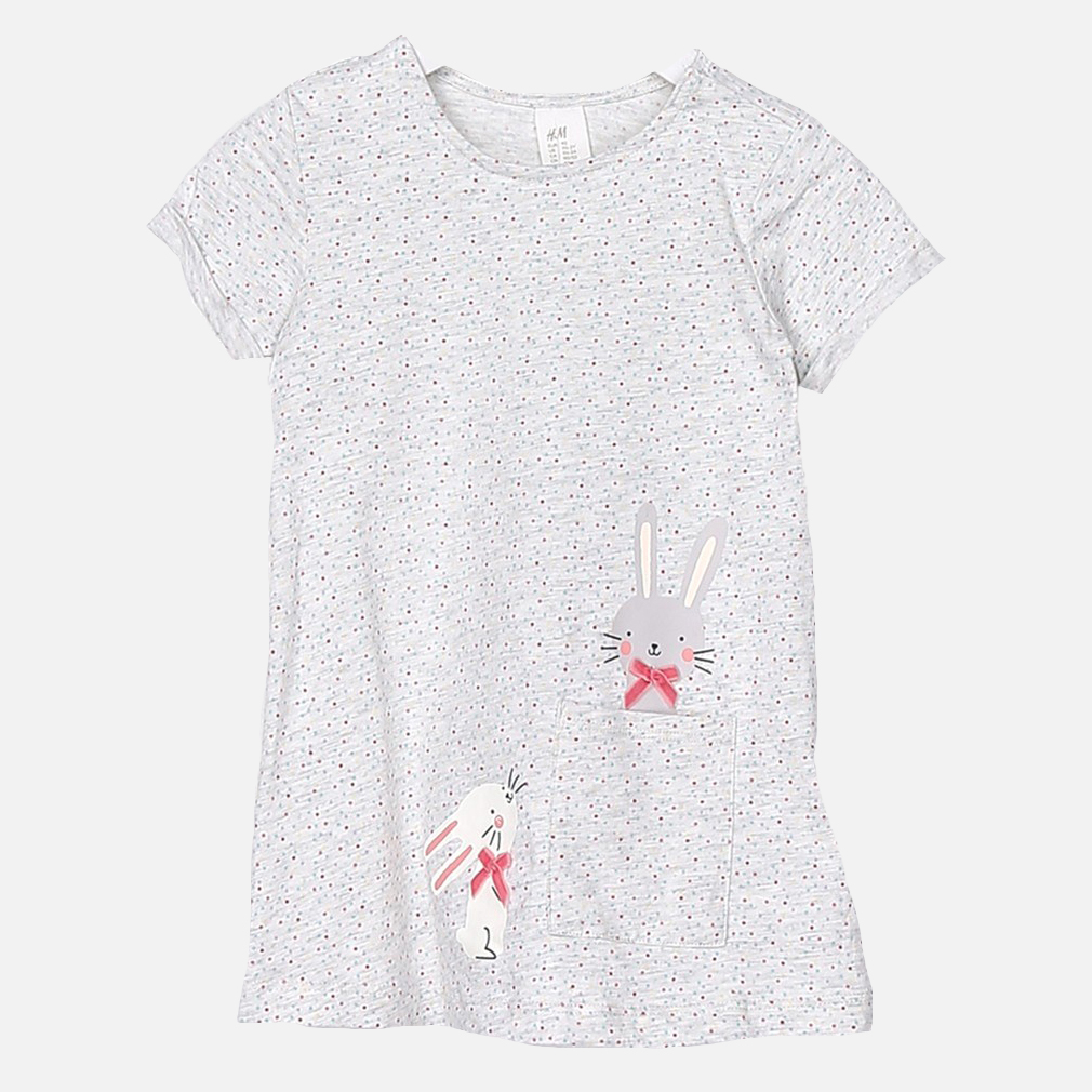 

Платье H&M 5hm03200350 68 см Светло-серое