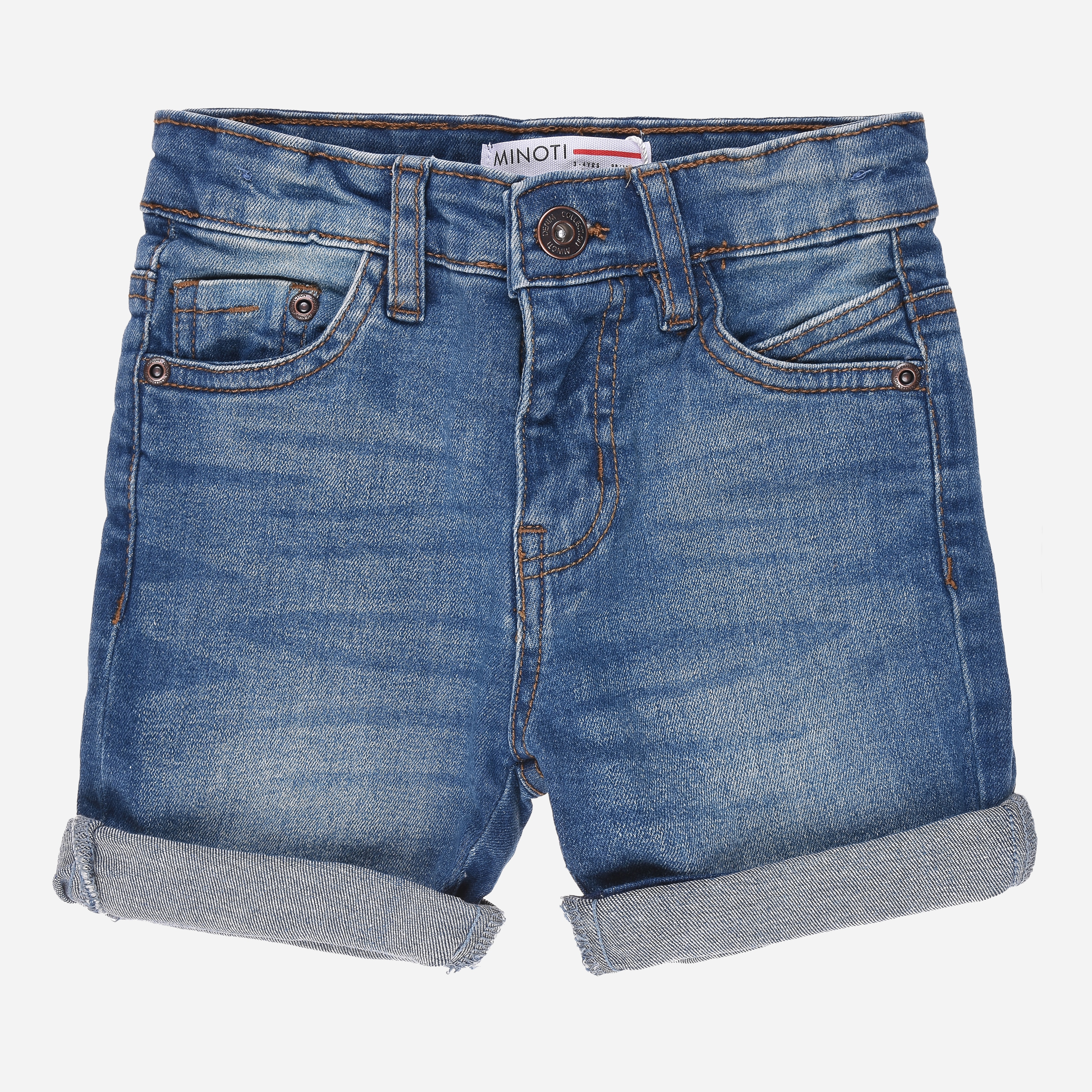 

Шорты джинсовые Minoti 1Dshort 6 13364 74-80 см Синие
