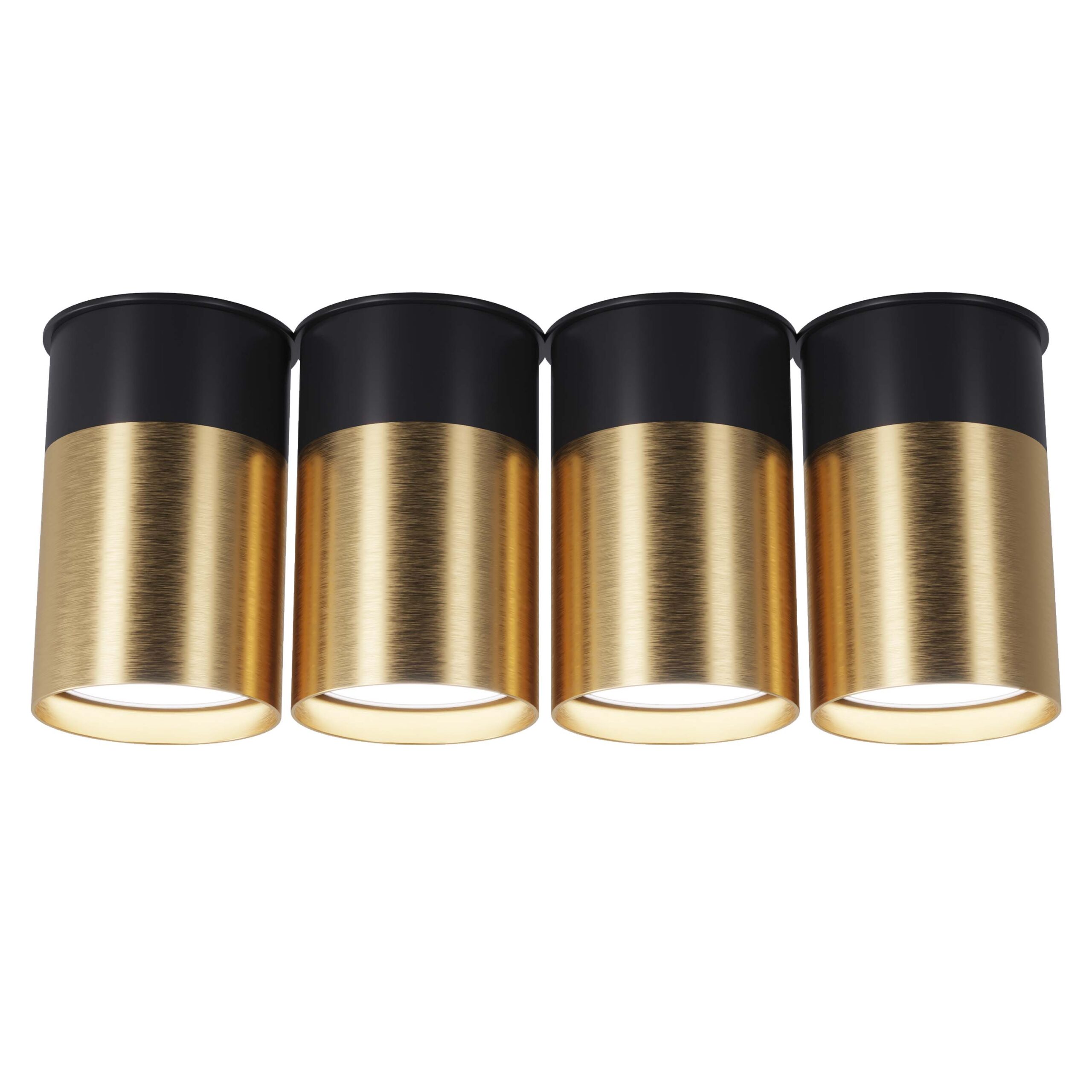 

Точечный спот PikArt BP Black / White Gold на 4 лампы, арт. 25624-2