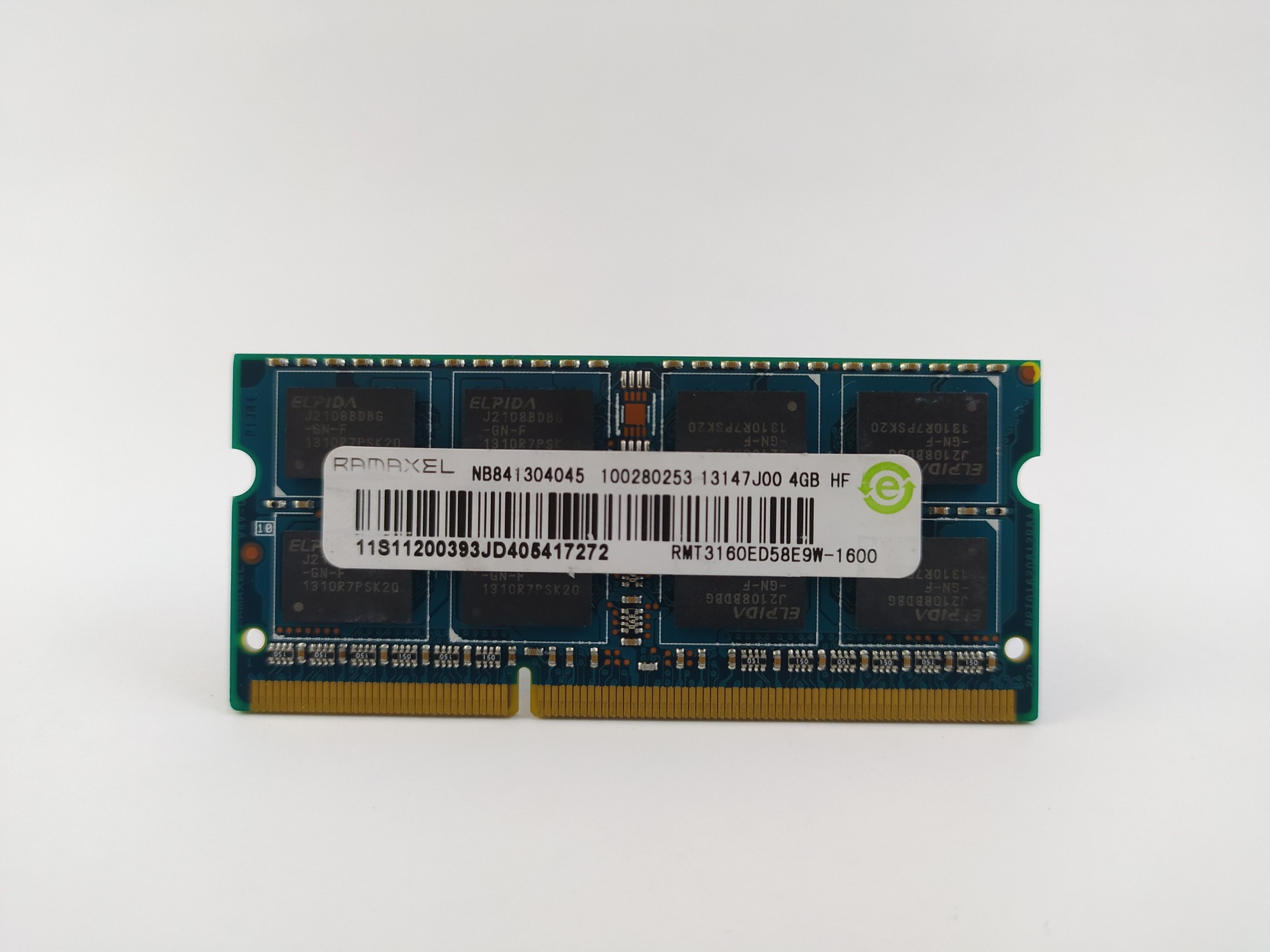 Оперативна пам'ять для ноутбука SODIMM Ramaxel DDR3 4Gb 1600MHz PC3 ...