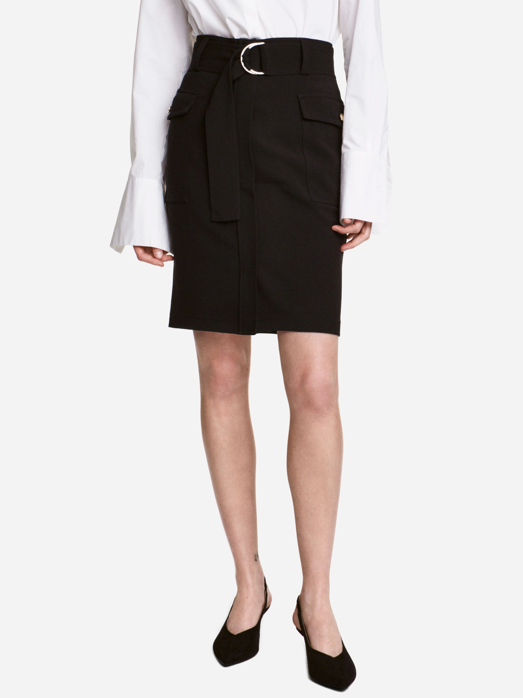 

Юбка H&M 4954195-AAAD 36 Черная