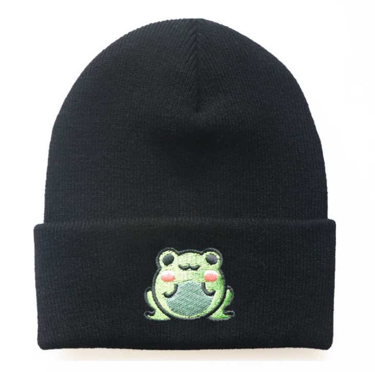 

Шапка Jsstore Лягушка Черная