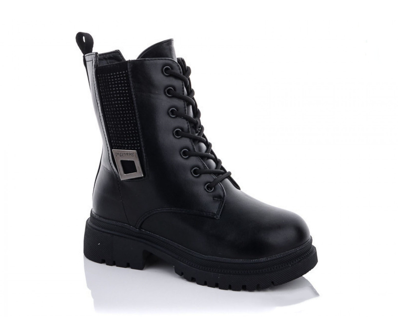 

Зимние ботинки для девочек Y.TOP YD9002/34 Черный 34