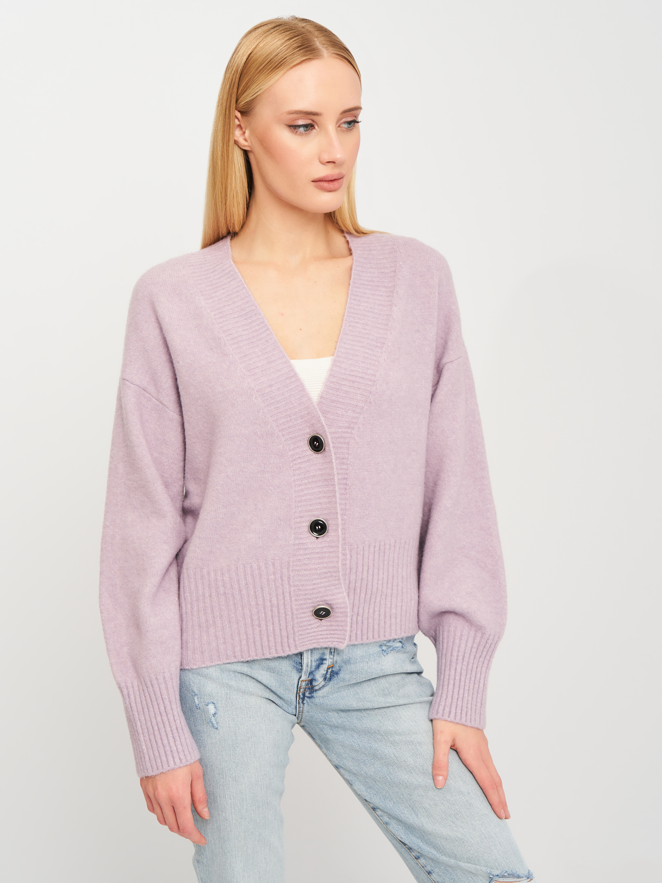 

Кардиган H&M 2961698wtr  Светло-сиреневый, Кардиган H&M 2961698wtr S Светло-сиреневый