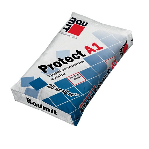 

Гидроизоляция минеральная Baumit Protect А1 25 кг (11955062)