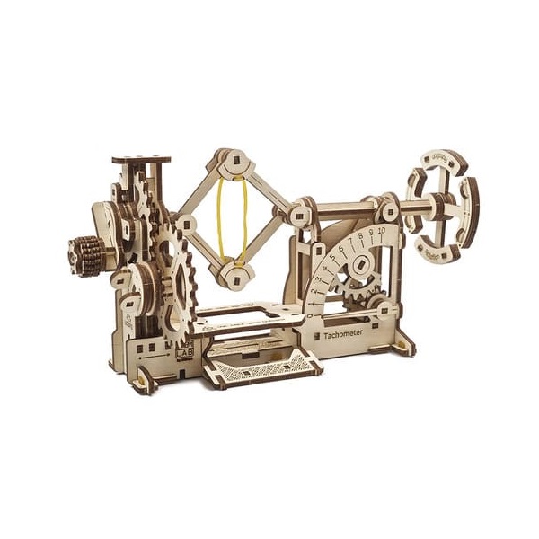 

3D конструктор из дерева Ugears STEM-модель Тахометр (133 детали)