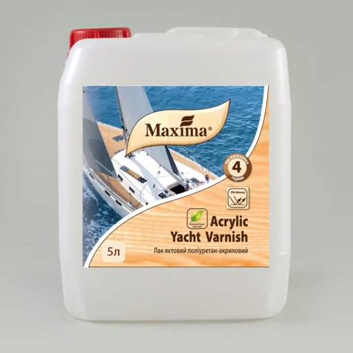 

Лак акриловый яхтенный Maxima, 5 л (11443565)