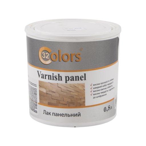

Лак панельный полуматовый 32 Color 0,8 л (11623171)