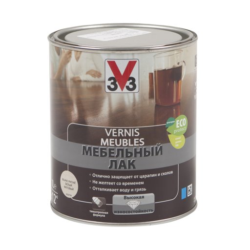

Лак для мебели V33 Белый 1 л (11331390)