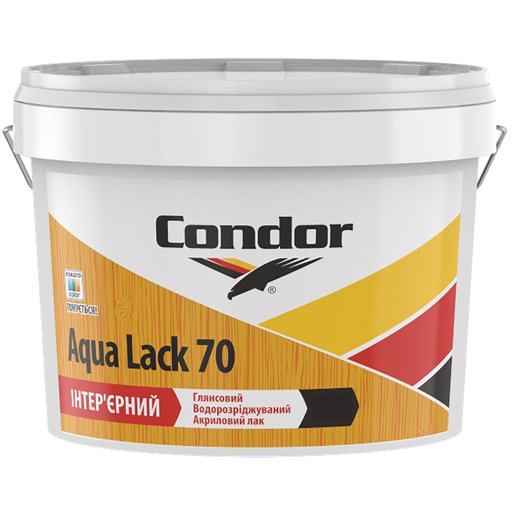 

Лак акриловый Condor Aqua Lack 70 2,5 л (11910584)