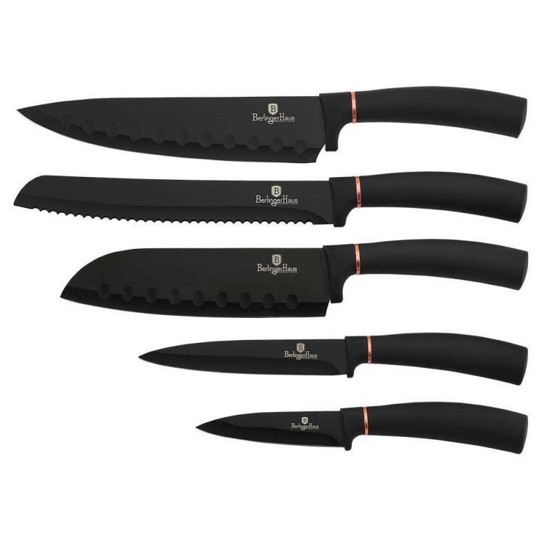 

Набор ножей BLACK ROSE Line Berlinger Haus BH-2336