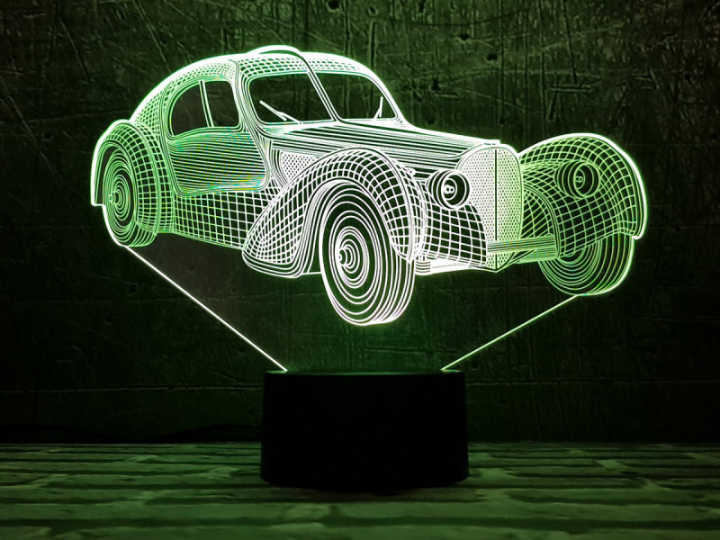 

3D светильник ночник "Автомобиль 35 " 3DTOYSLAMP