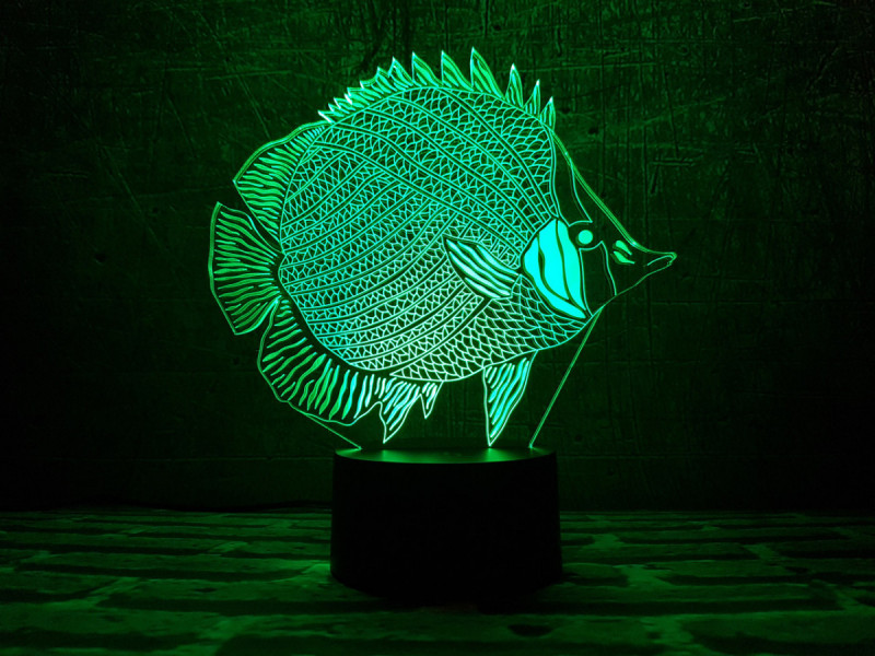 

Сменная пластина для 3D ламп "Рыбка" 3DTOYSLAMP