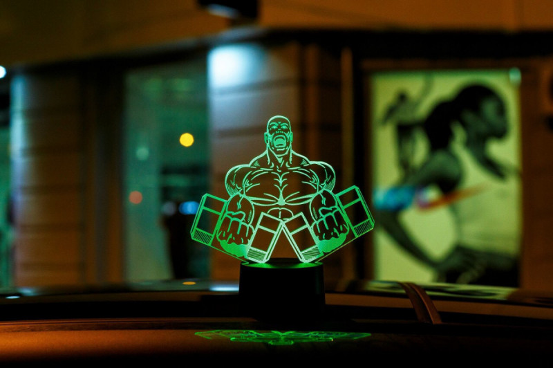 

Сменная пластина для 3D светильников "Культурист 2" 3DTOYSLAMP