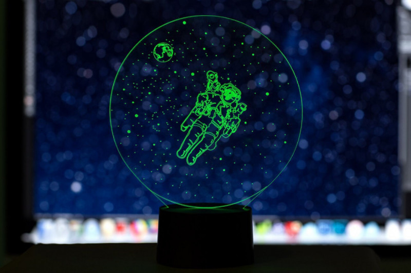 

3D светильник "Космонавт" 3DTOYSLAMP