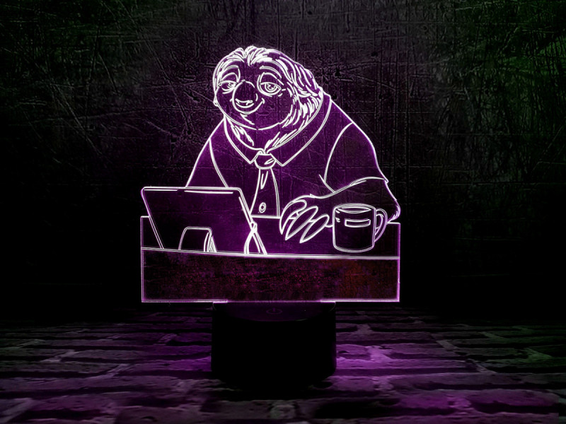 

Детский ночник "Блиц" 3DTOYSLAMP
