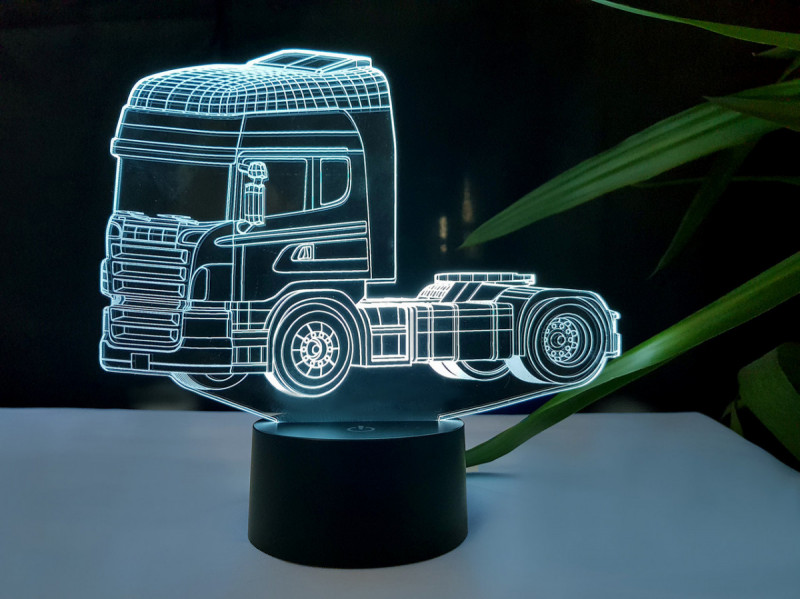 

3D светильник ночник "Автомобиль 19 " 3DTOYSLAMP