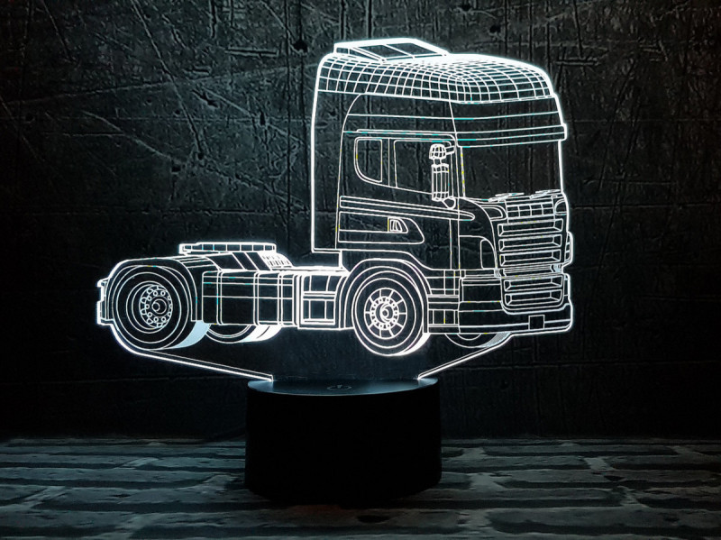 

Детский ночник - светильник "Автомобиль 19" 3DTOYSLAMP