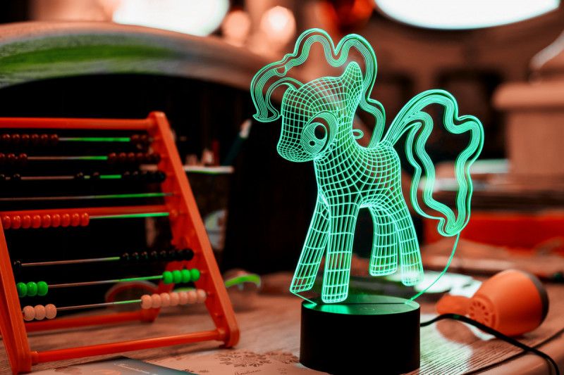 

Детский Ночник 3D "My Little Pony" 3DTOYSLAMP