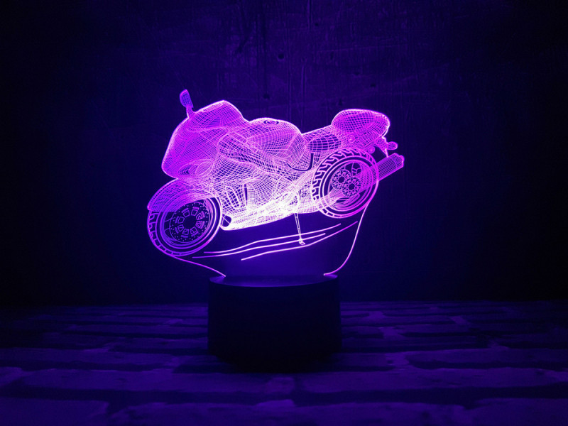 

Сменная пластина для 3D светильников "Мотоцикл" 3DTOYSLAMP 1409939270
