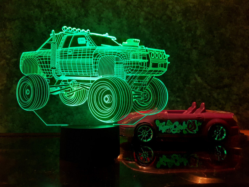 

3D светильник ночник "Автомобиль 4" 3DTOYSLAMP
