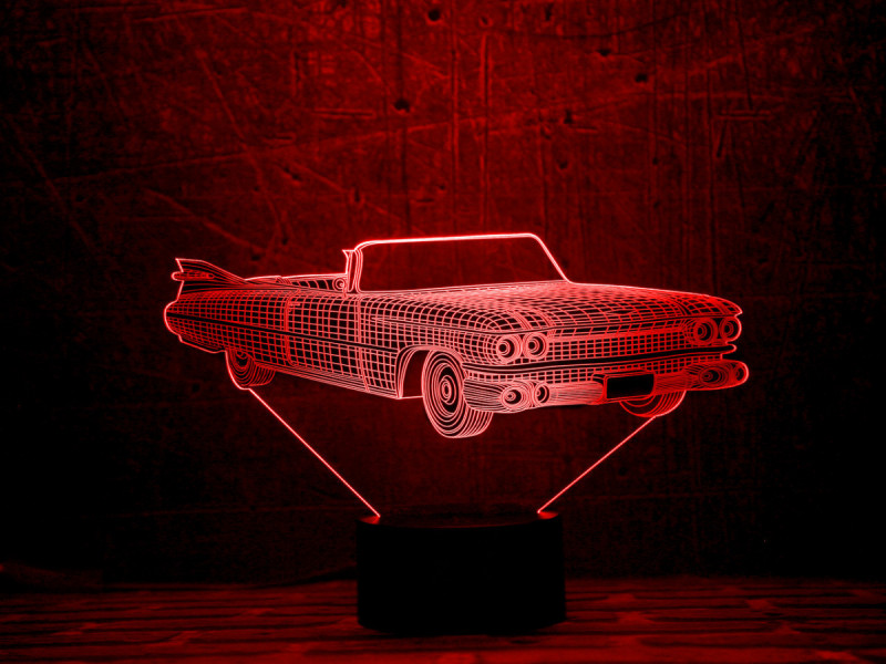 

Детский ночник - светильник "Автомобиль 15" 3DTOYSLAMP