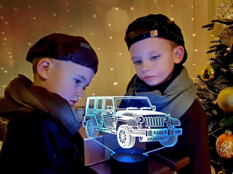 

Сменная пластина для 3D светильников "Автомобиль 22" 3DTOYSLAMP