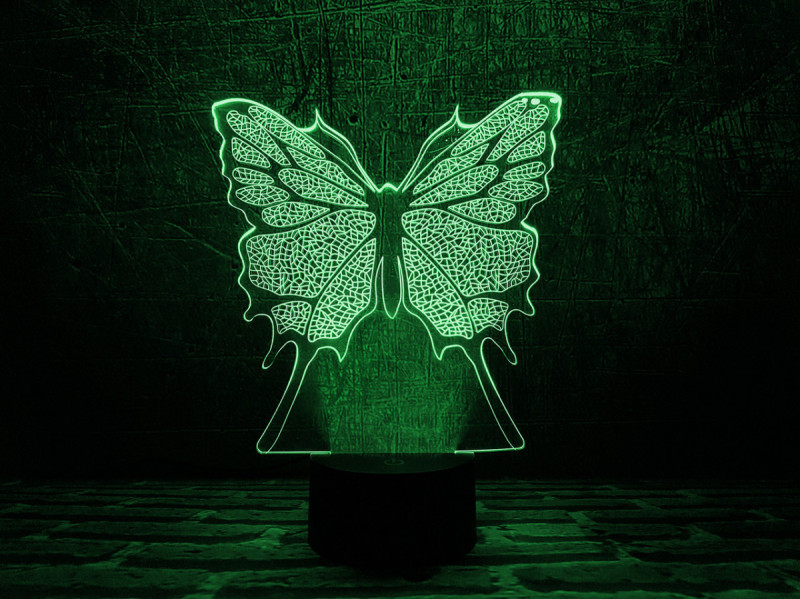 

Детский ночник - светильник "Бабочка" 3DTOYSLAMP