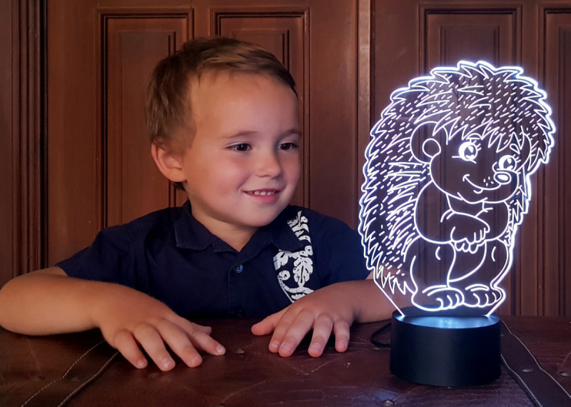 

Сменная пластина для 3D светильников "Ежик" 3DTOYSLAMP