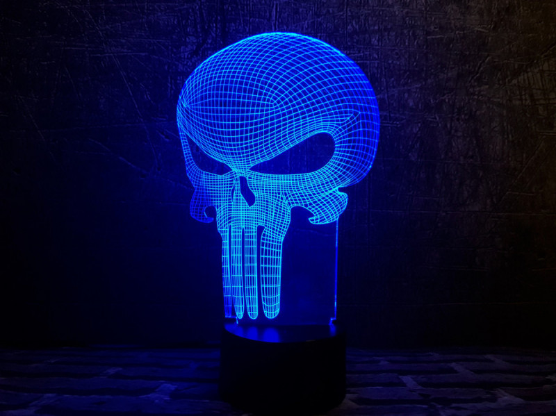 

Детский ночник - светильник "Каратель" 3DTOYSLAMP