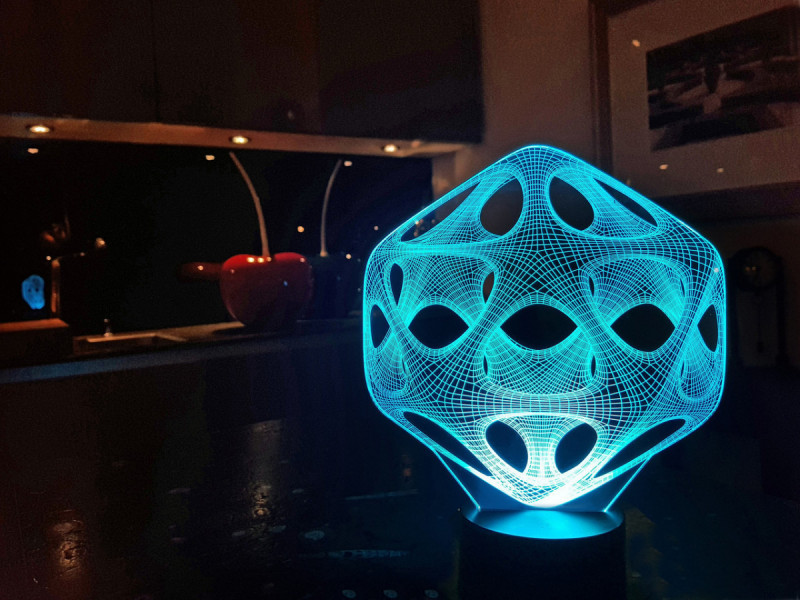 

Детский ночник - светильник ночник "Вирус" 3DTOYSLAMP