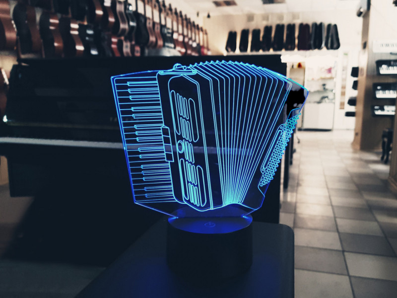 

3D ночник "Баян" 3DTOYSLAMP