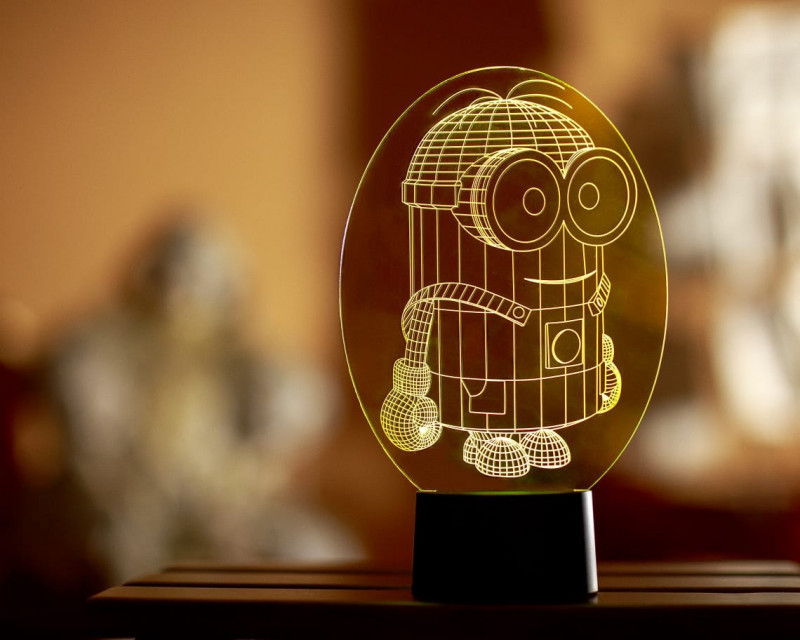 

Сменная пластина для 3D светильников "Миньон Боксер" 3DTOYSLAMP