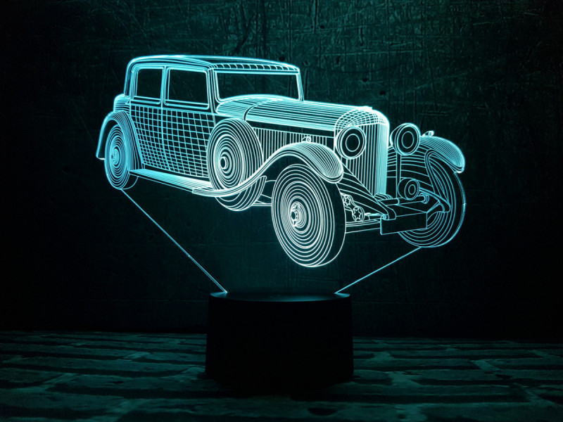 

Детский ночник — светильник "Автомобиль 11" 3DTOYSLAMP