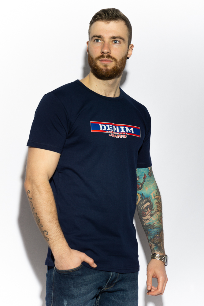 

Футболка denim 85F345 (Темно-синий) ToS  Размер цвет Темно-синий, Футболка denim 85F345 (Темно-синий) ToS L Размер цвет Темно-синий