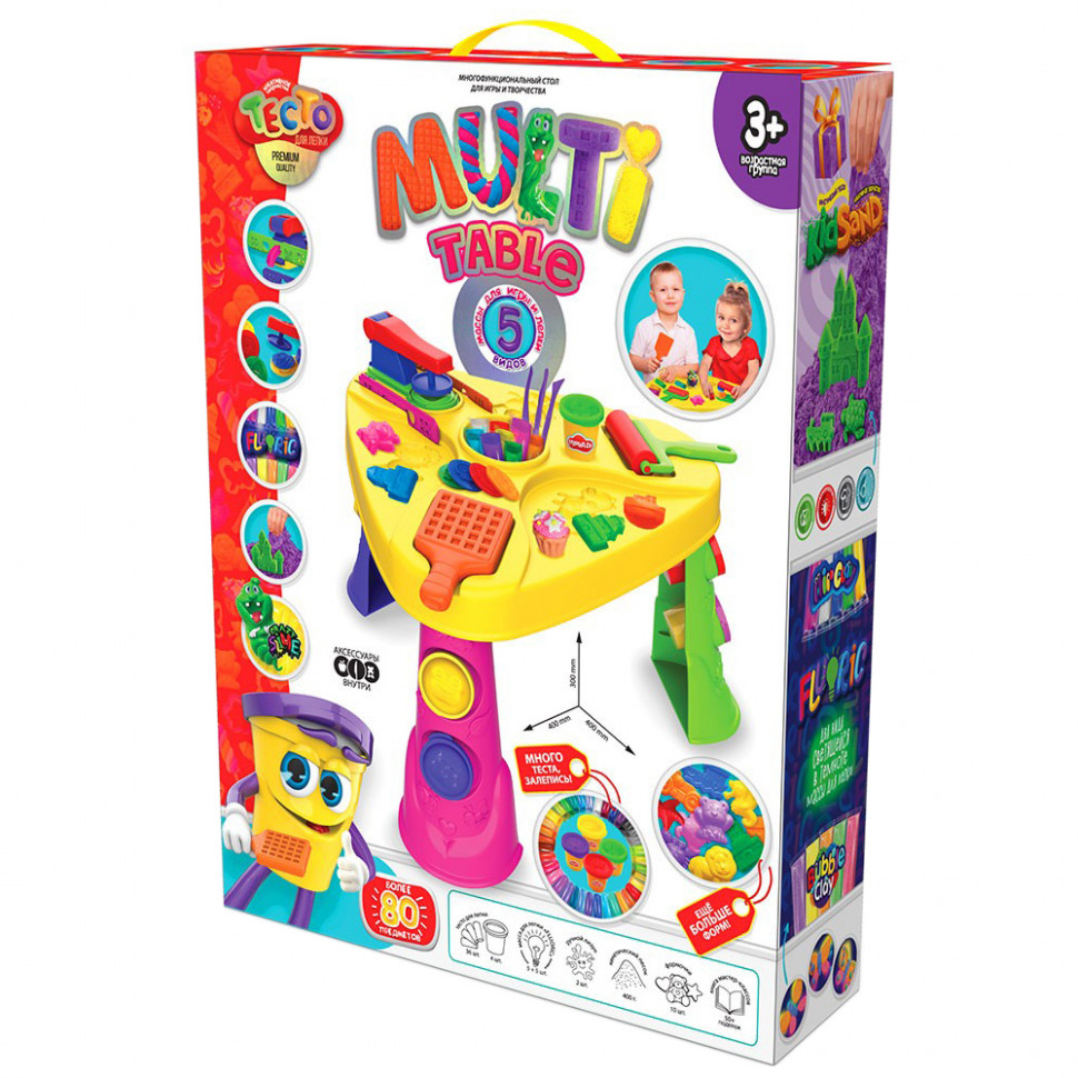 

Набор креативного творчества andquot;MULTI TABLEandquot; Danko Toys MTB-01-01 (Украинский)