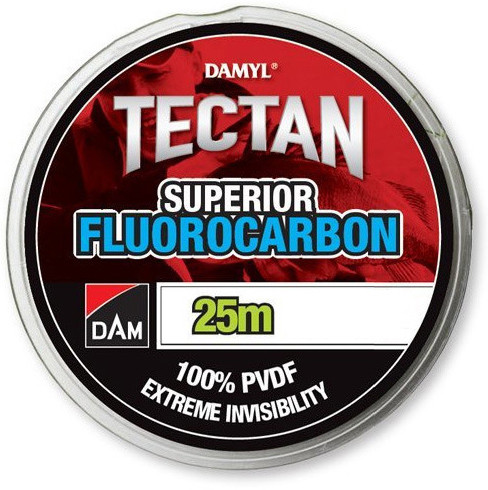 

Леска рыболовная DAM Tectan Superior Fluorocarbon NEW 0.60 мм 25 м 18.9 кг Transparent