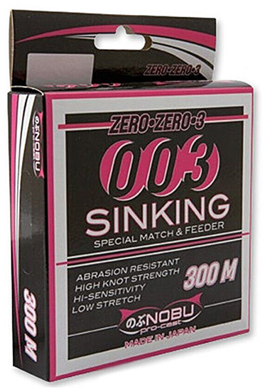 

Леска Lineaeffe NOBU Pro-Cast 003 Sinking 300 м 0.22 мм FishTest - 6.10 кг Чёрная/тонущая