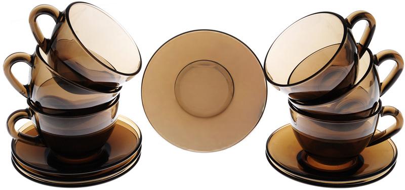 

Чайный набор Luminarc Simply Eclipse 6 чашек 220мл и 6 блюдец Luminarc LUM-J1261