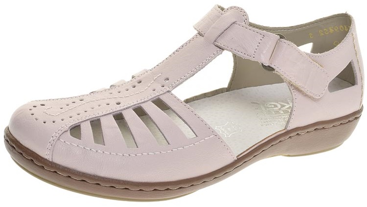 

Сандали Rieker 45865-31 36р пудровые